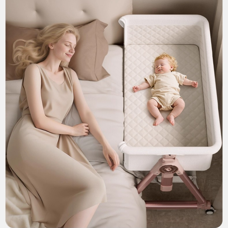 Bassinet Bedside Sleeper - Culla per bambini, giunzione portatile, culla