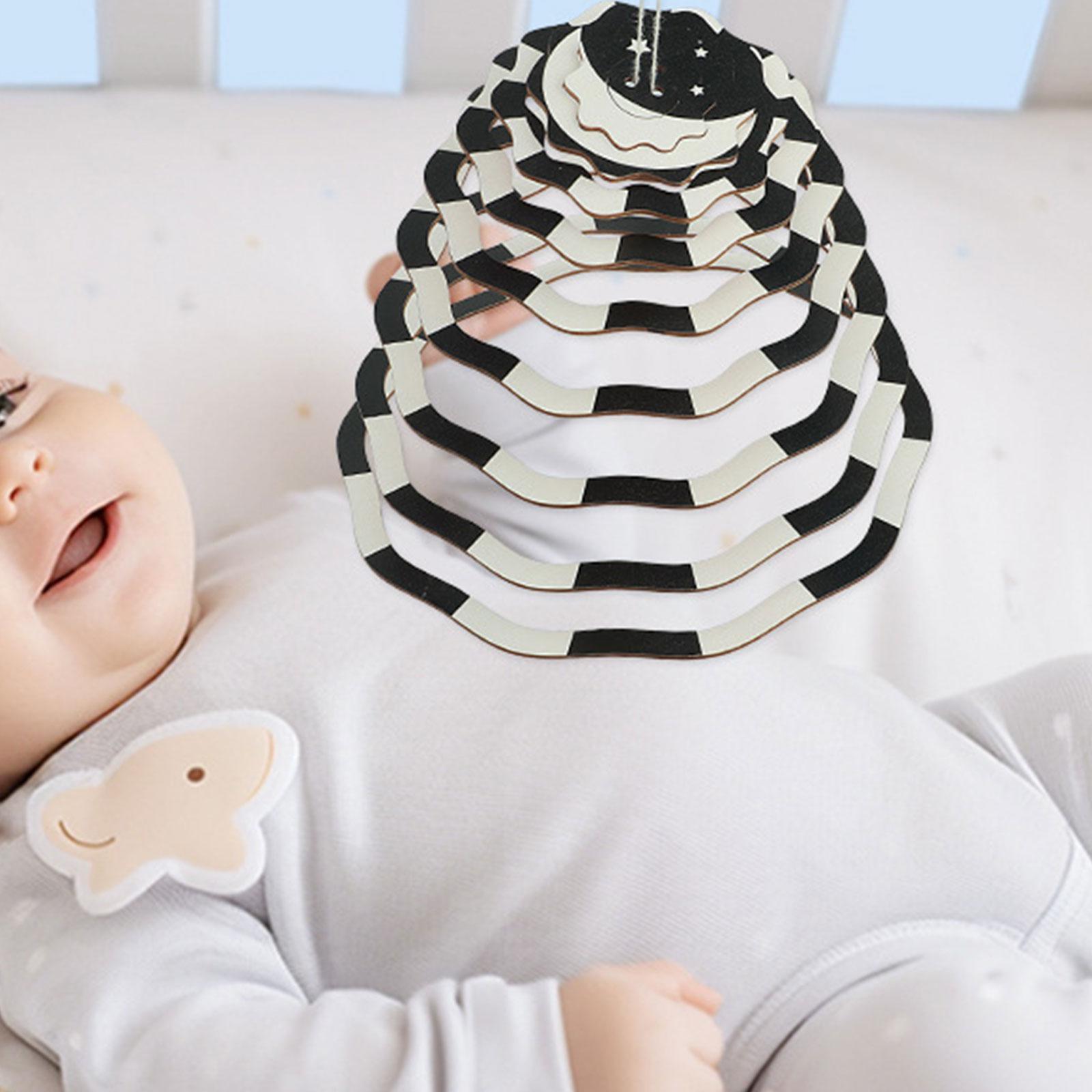 Baby Nursery Mobile - Giocattolo sensoriale mobile per culla, giocattolo