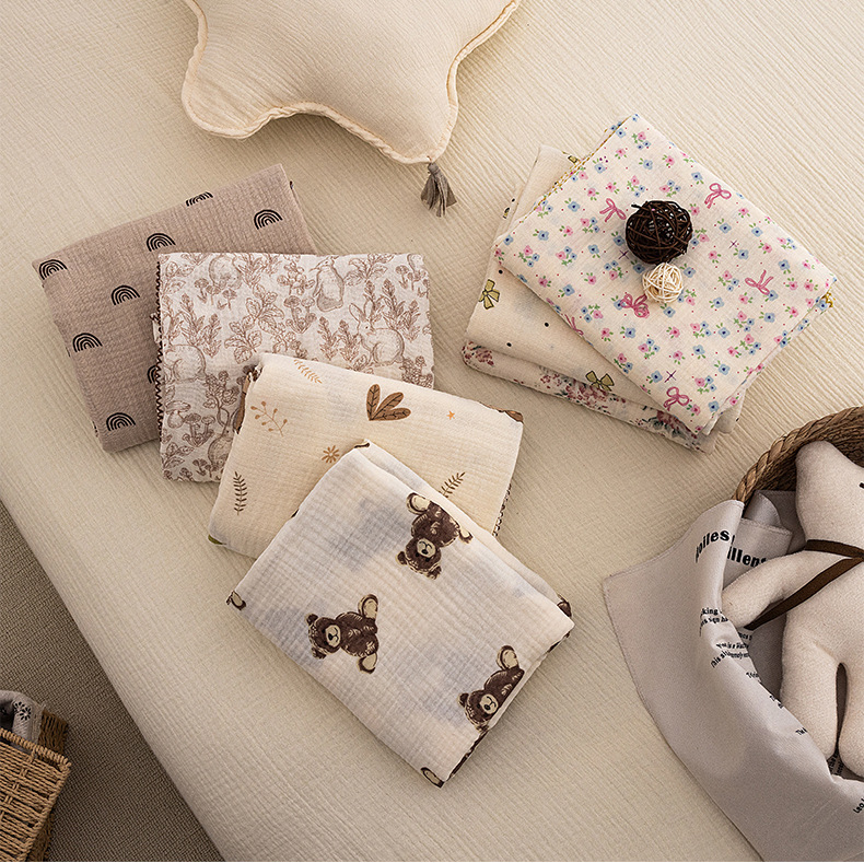 Baby Girl Nursery Quilt - Copertina estiva per neonati, coperta in