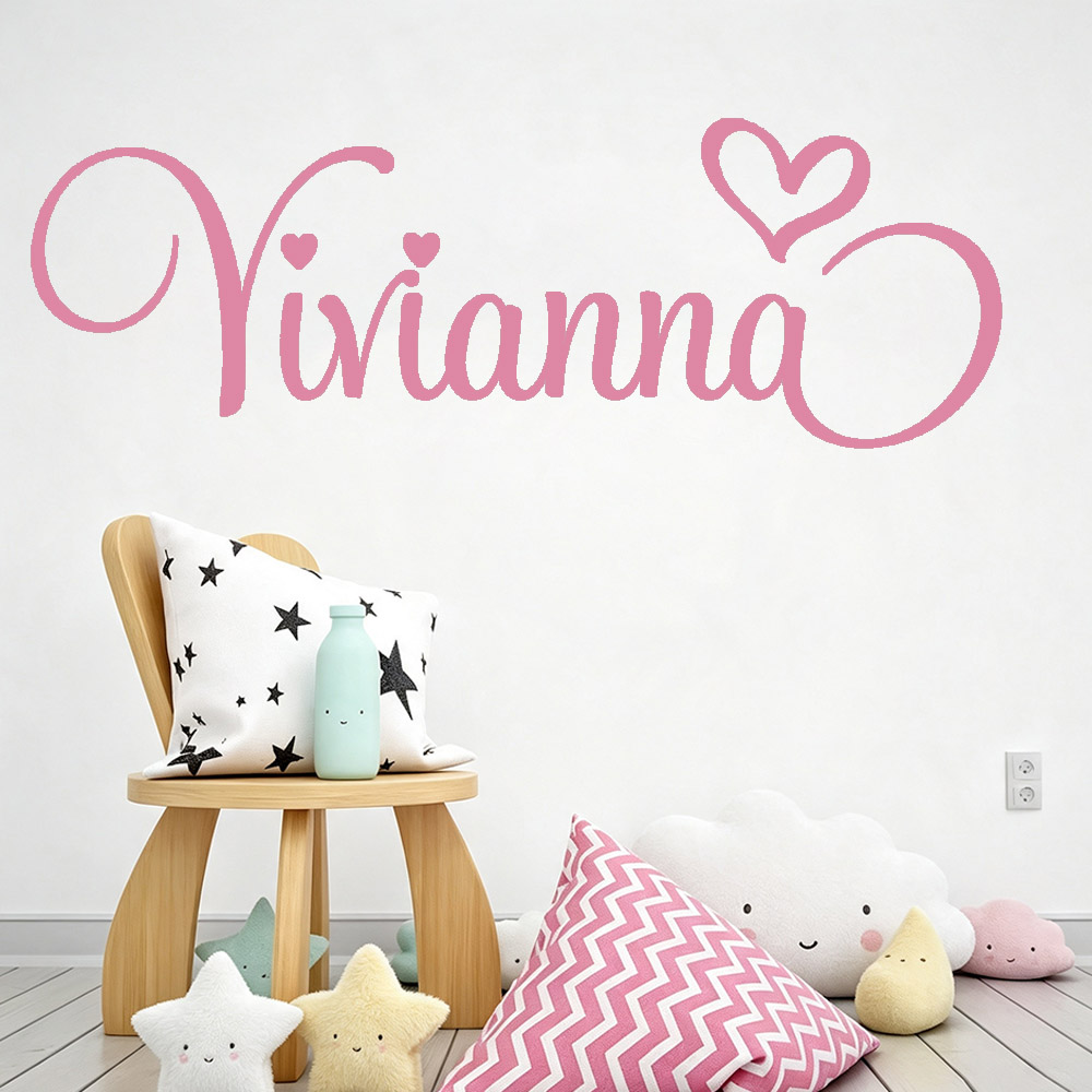 Baby Girl Nursery Quotes - Adesivi Murali per Camere dei Bambini,