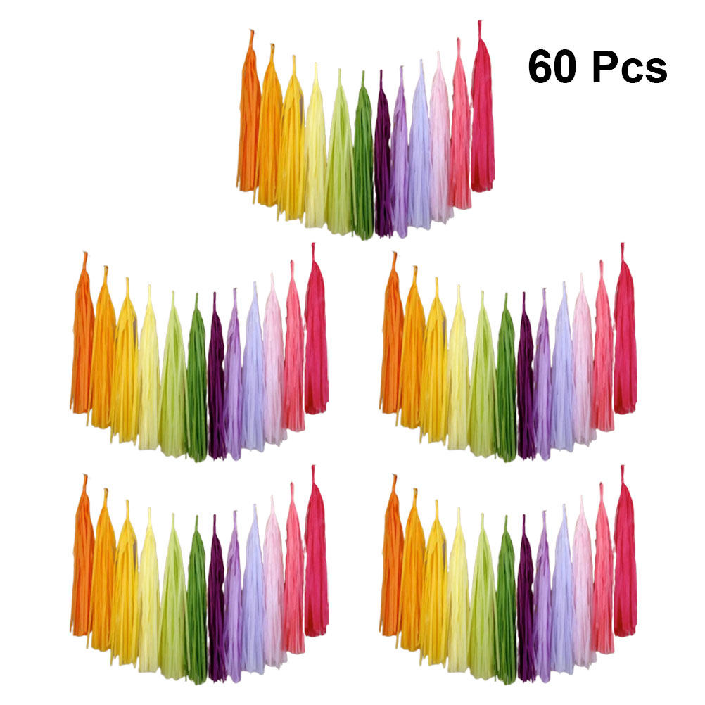 Baby Nursery Colors - 60 Pezzi di Nappe di Carta