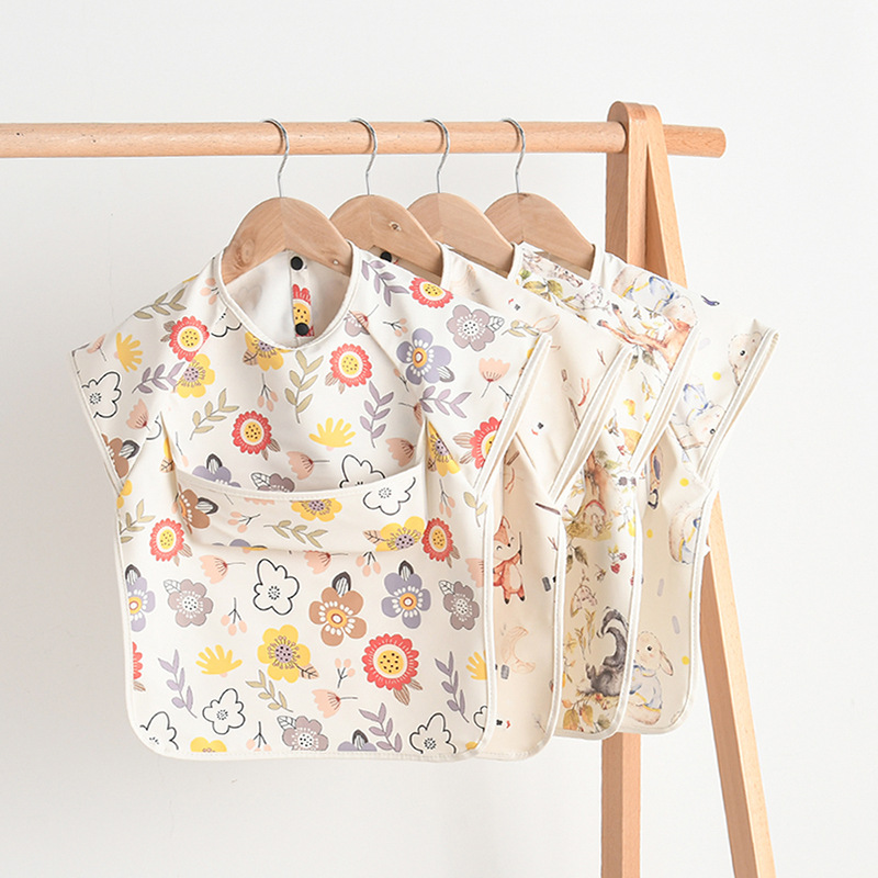 Baby Nursery Kit - Bavaglini per neonato Camicetta impermeabile senza