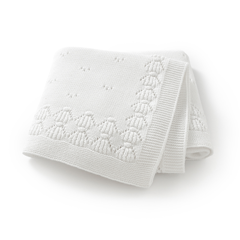 Baby Girl Nursery Quilt - Coperte in cotone per neonati 90x70cm,