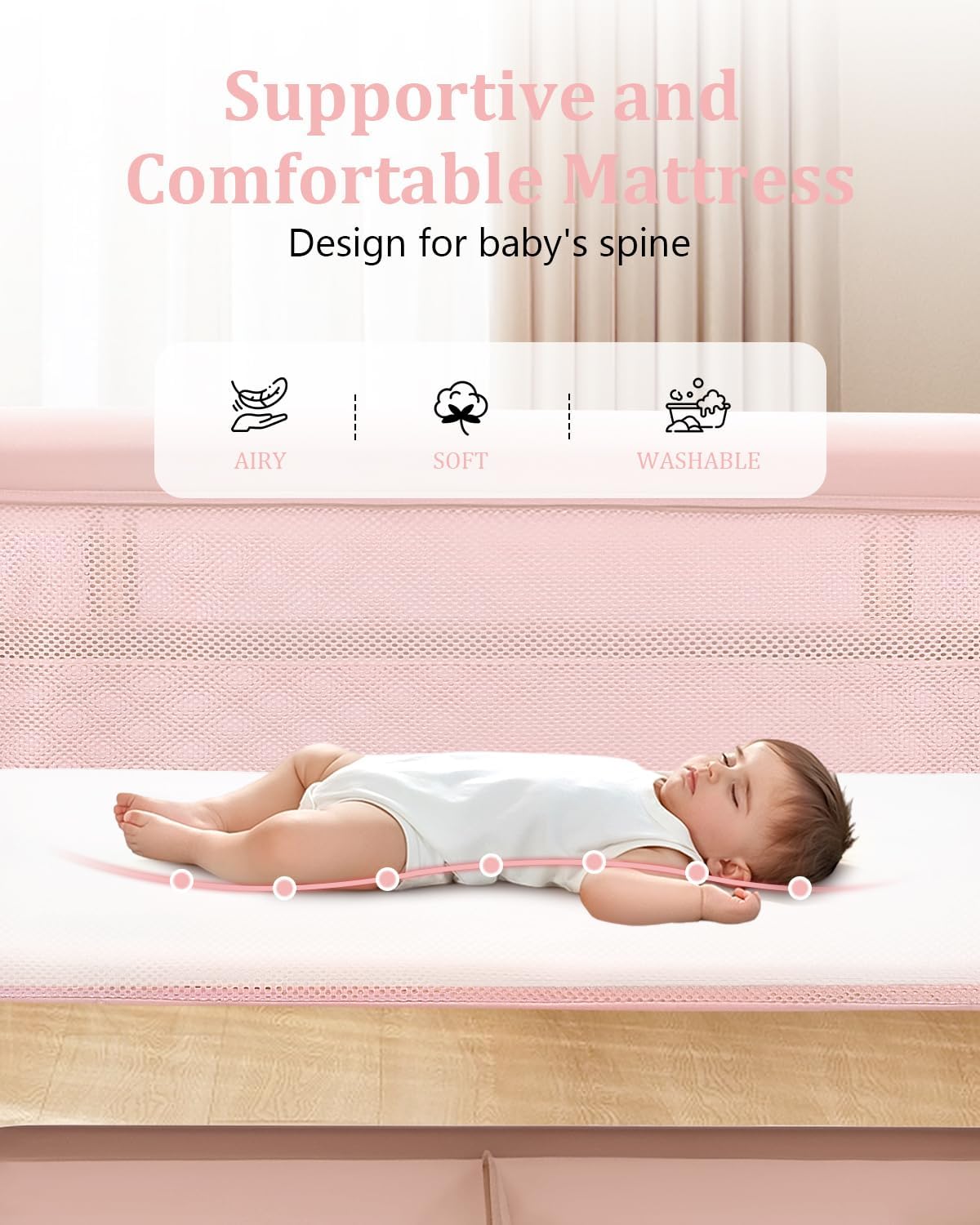 Culla per neonati 3 in 1, lett - Bassinet Bedside Sleeper recensione e prezzo