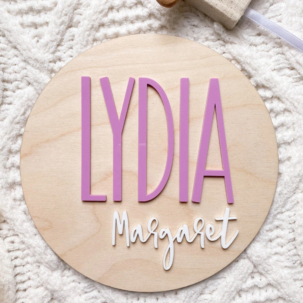 Targa personalizzata per annun - Baby Nursery Decorations recensione e prezzo