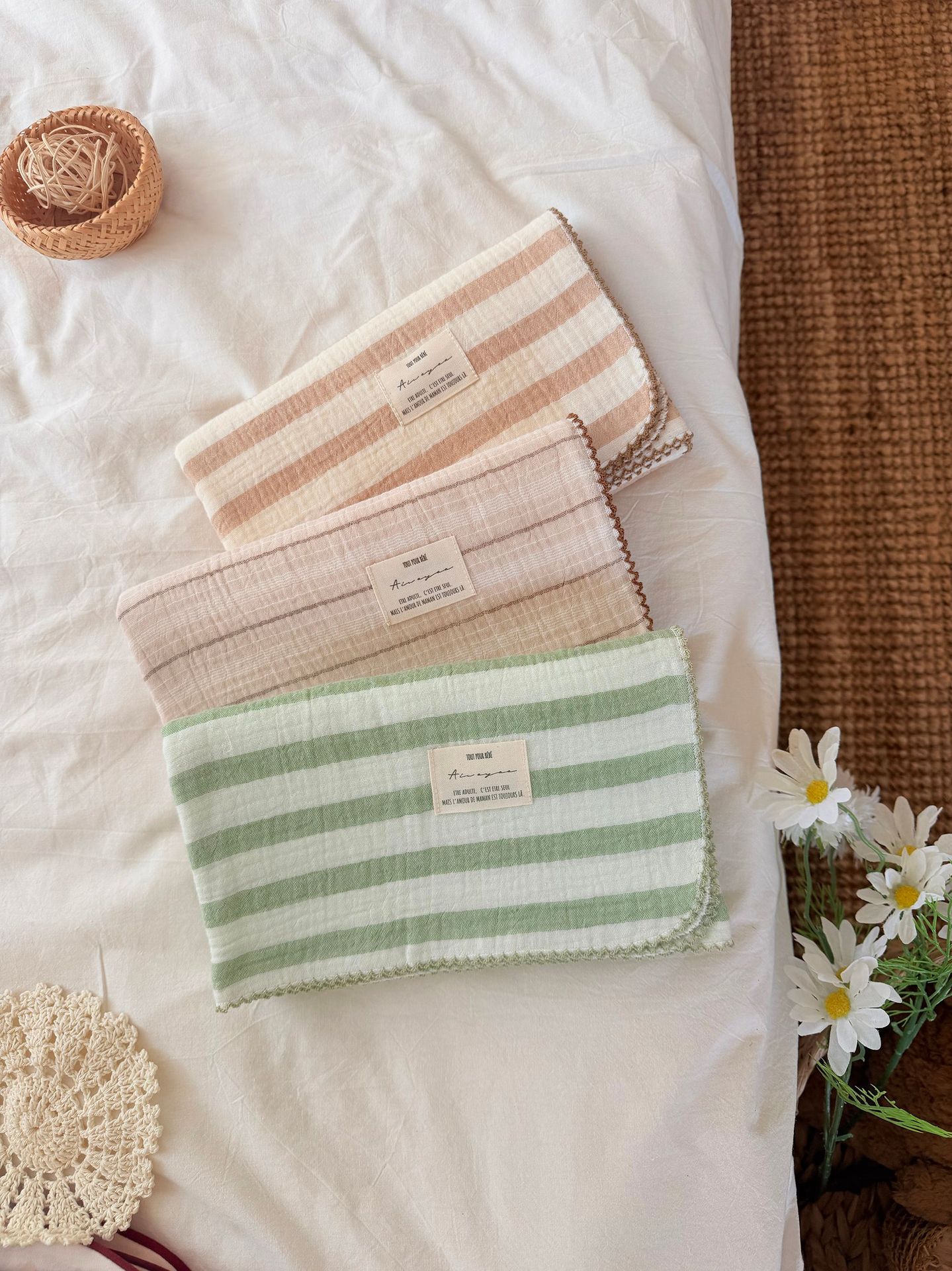 Coperte estive in mussola per  - Baby Girl Nursery Quilt recensione e prezzo