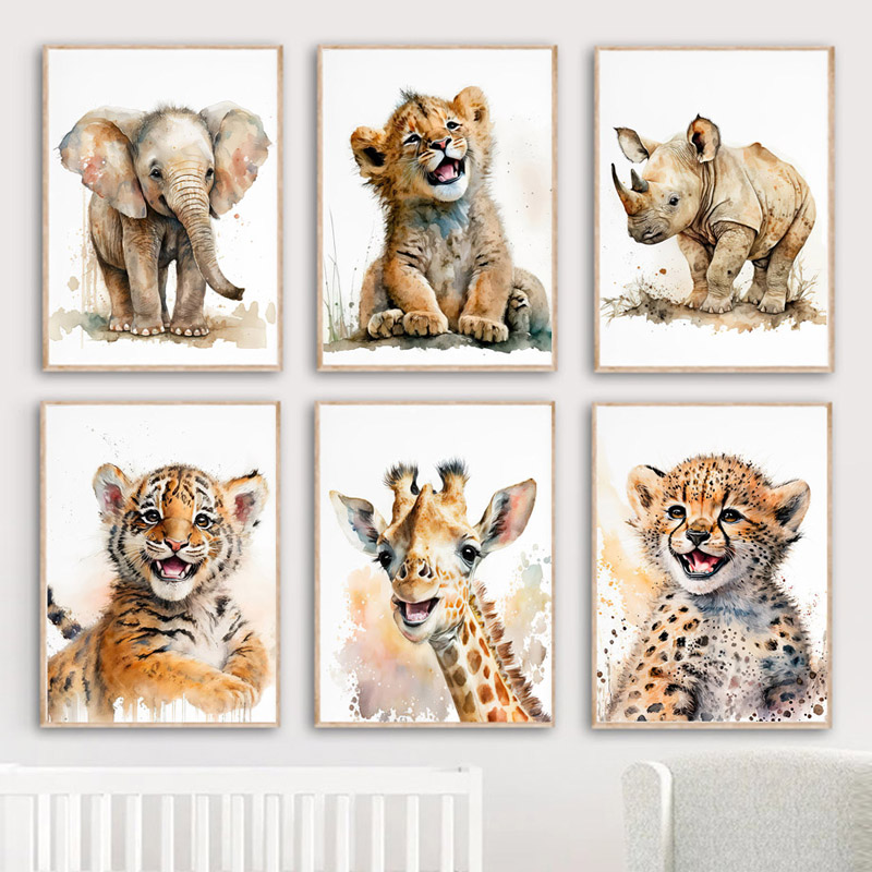 Quadri su Tela con Animali del - Baby Zebra Nursery recensione e prezzo