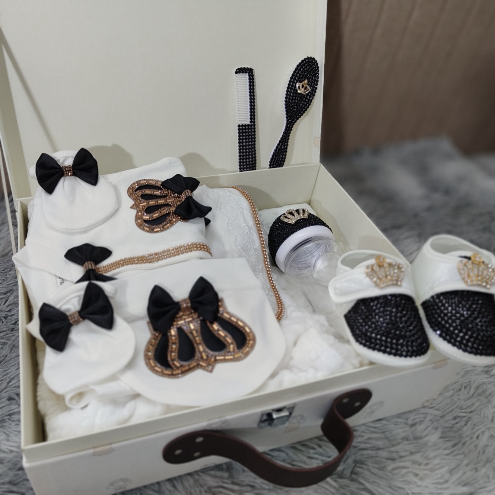 Dollbling Nero Oro Neonato 40  - Baby Nursery Kit recensione e prezzo