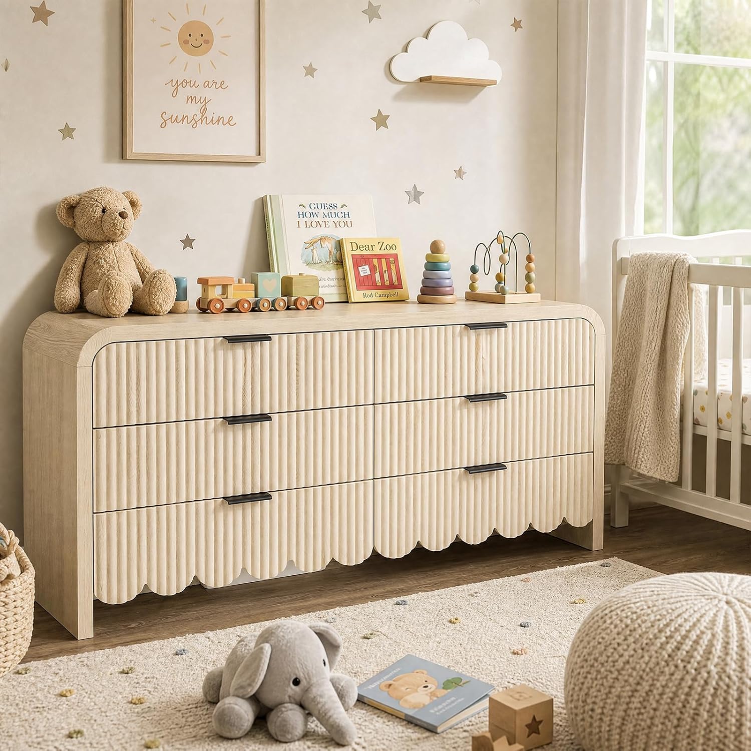 Comò in legno a 6 cassetti per - Baby Nursery Drawers recensione e prezzo