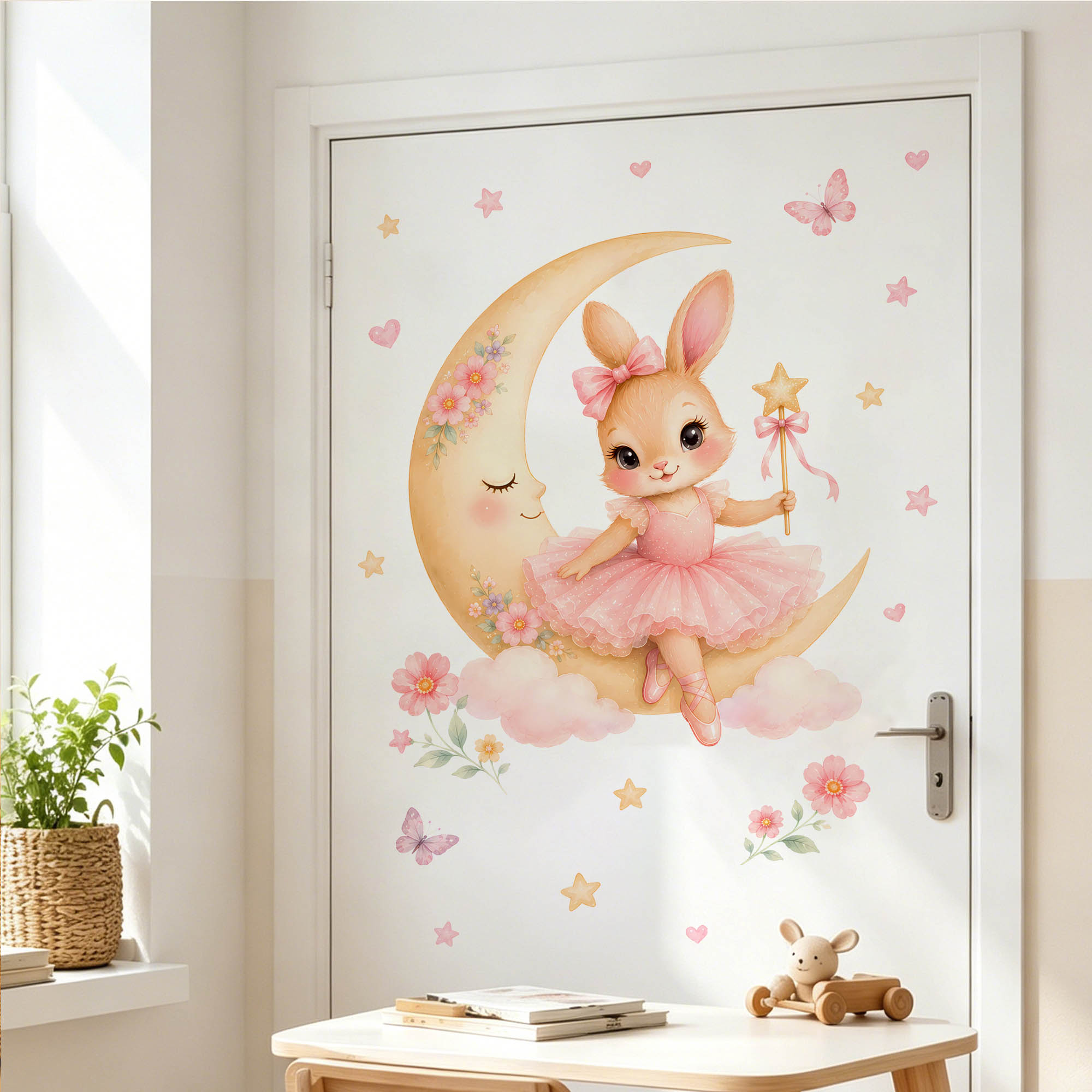 Adesivi Murali Acquerello Ball - Baby Girl Nursery Quotes recensione e prezzo