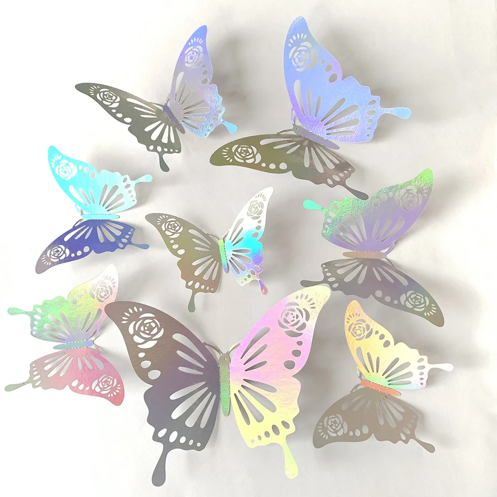 12 pezzi colorati argento farf - Baby Girl Nursery Quotes recensione e prezzo