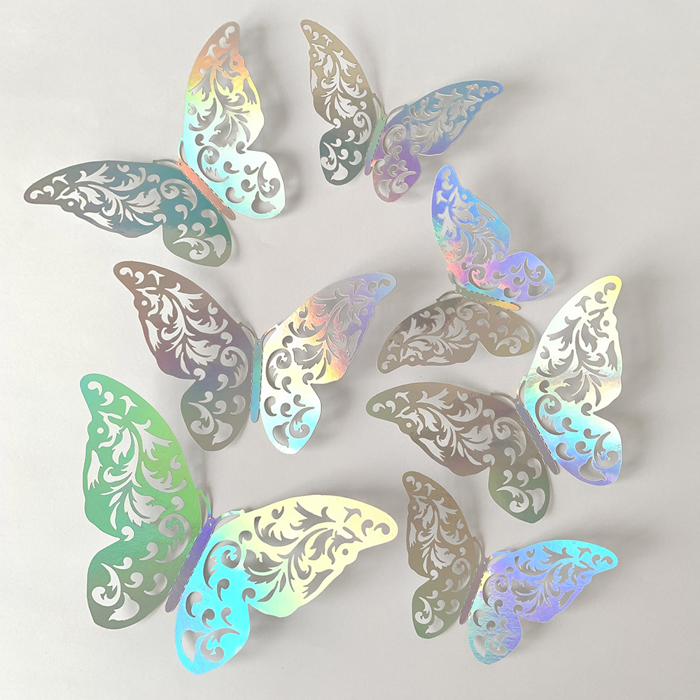 12 pezzi colorati argento farf - Baby Girl Nursery Quotes recensione e prezzo