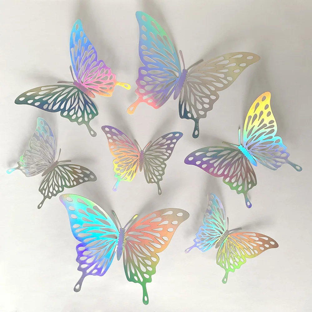 12 pezzi colorati argento farf - Baby Girl Nursery Quotes recensione e prezzo