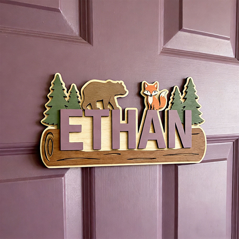 Targa in Legno Personalizzata  - Baby Nursery Decorations recensione e prezzo