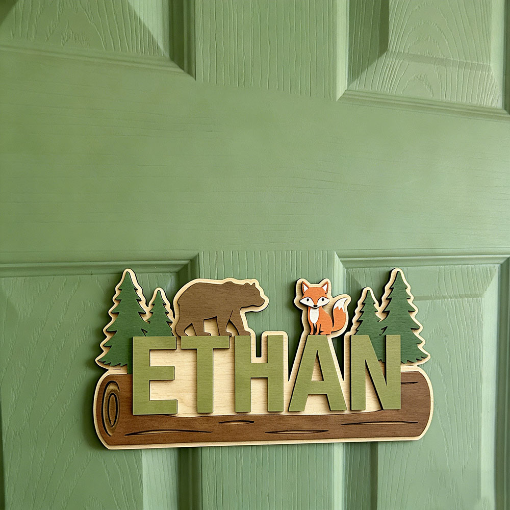 Targa in Legno Personalizzata  - Baby Nursery Decorations recensione e prezzo