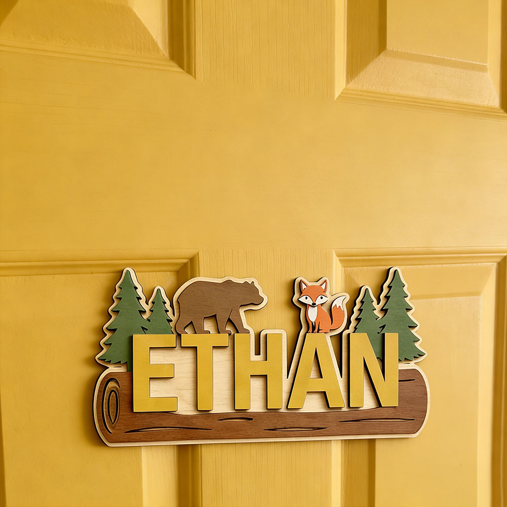 Targa in Legno Personalizzata  - Baby Nursery Decorations recensione e prezzo