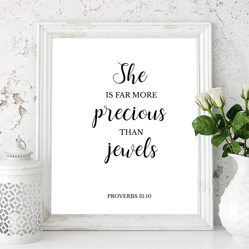 Versetti della bibbia citazion - Baby Girl Nursery Quotes recensione e prezzo
