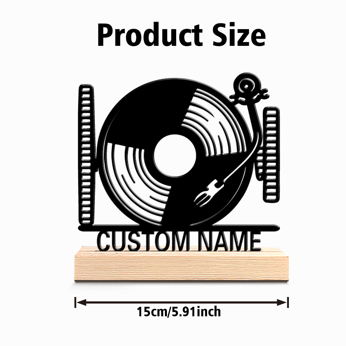 1 pz. Giradischi Personalizzat - Baby Nursery Decorations recensione e prezzo