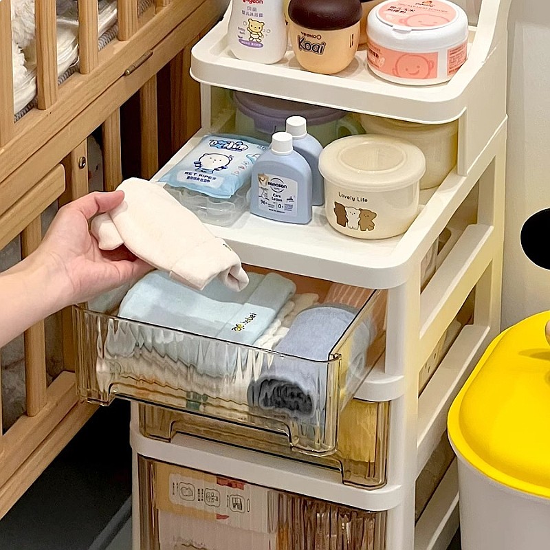 Carrello portaoggetti a 3 live - Baby Nursery Drawers recensione e prezzo