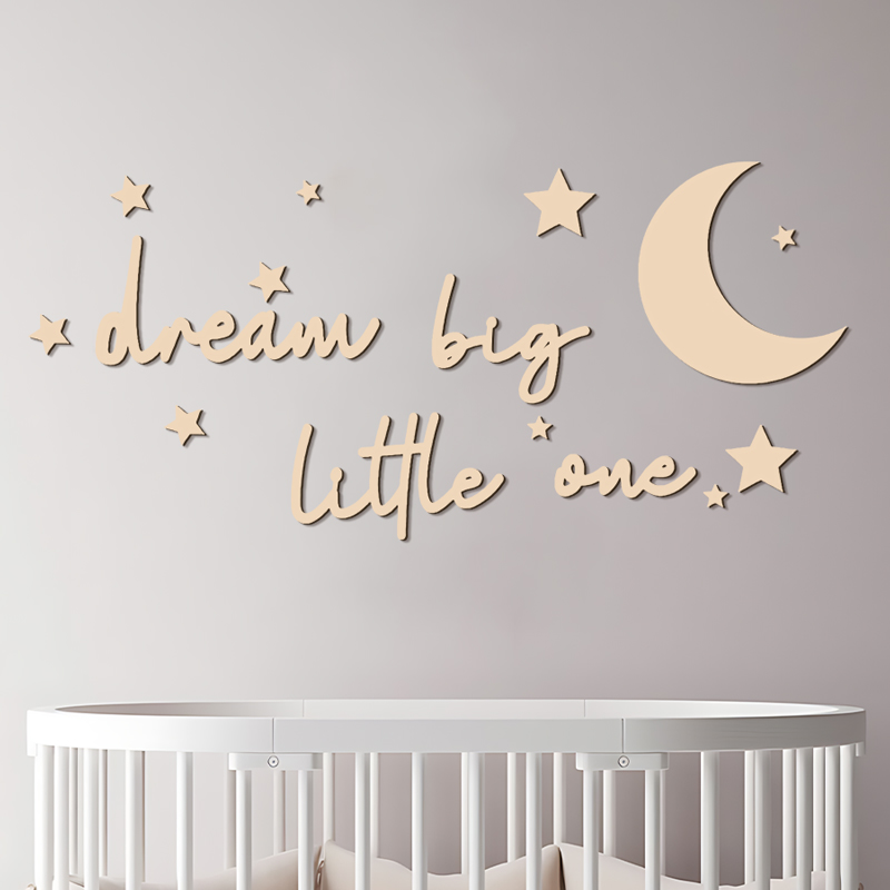 Dream Big Little One Targhe in - Baby Nursery Package recensione e prezzo