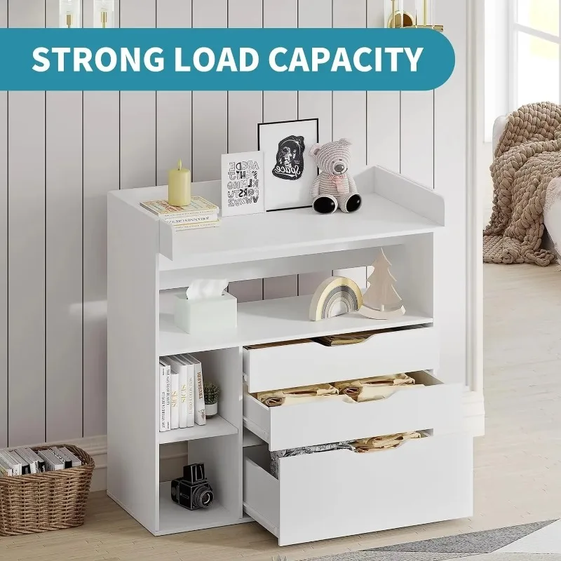 Comodino fasciatoio moderno mi - Baby Nursery Drawers recensione e prezzo