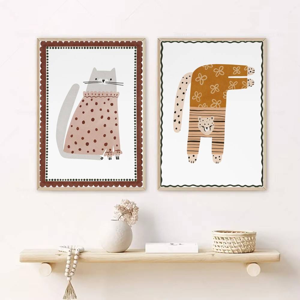 Poster Boho Neutro per Bambini - Baby Nursery Wallpaper Neutral recensione e prezzo