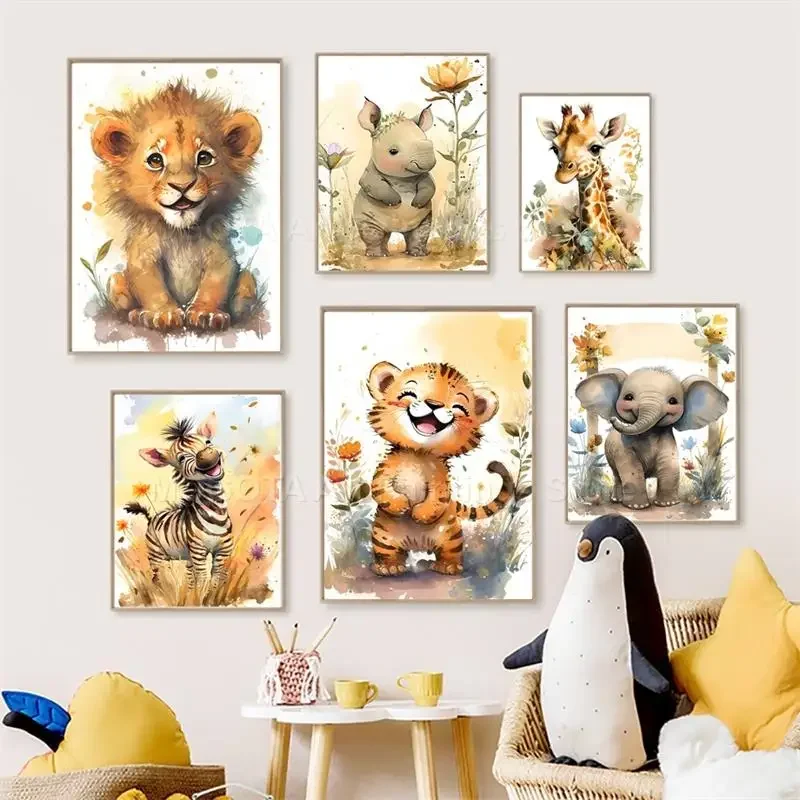 Quadri su Tela con Leone, Gira - Baby Zebra Nursery recensione e prezzo