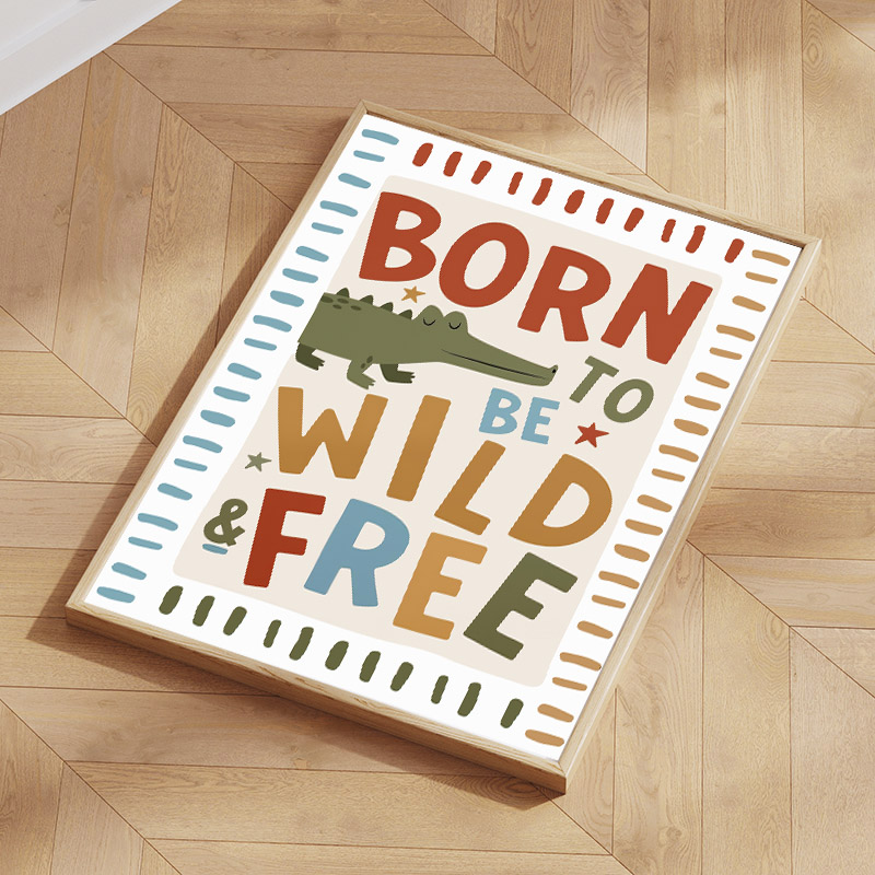 1 pz Quadro Senza Cornice con  - Baby Zebra Nursery recensione e prezzo
