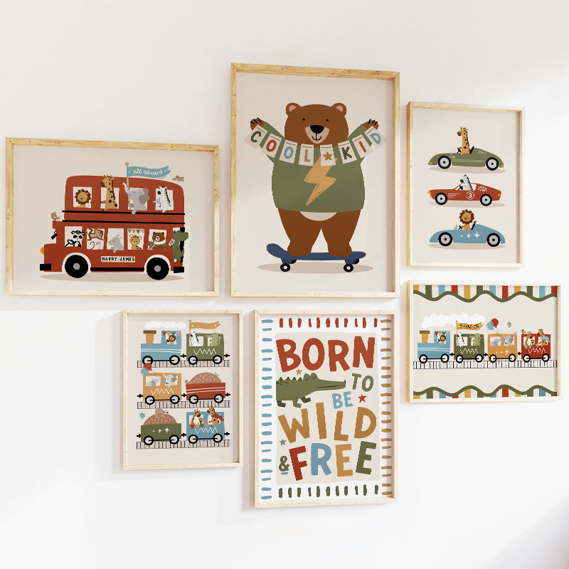 1 pz Quadro Senza Cornice con  - Baby Zebra Nursery recensione e prezzo