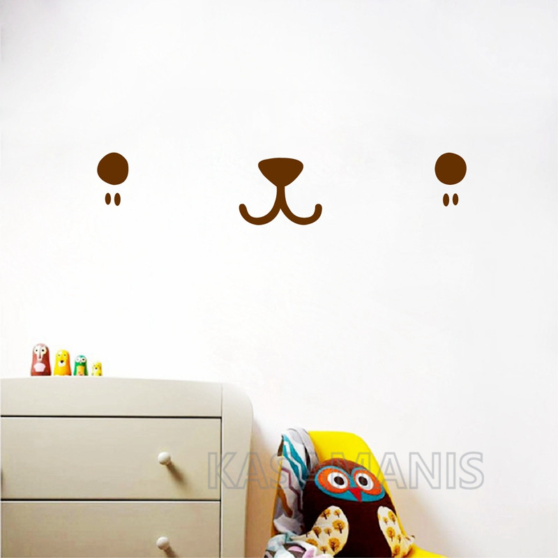 Carino Kawaii faccia Wall Art  - Baby Nursery Package recensione e prezzo