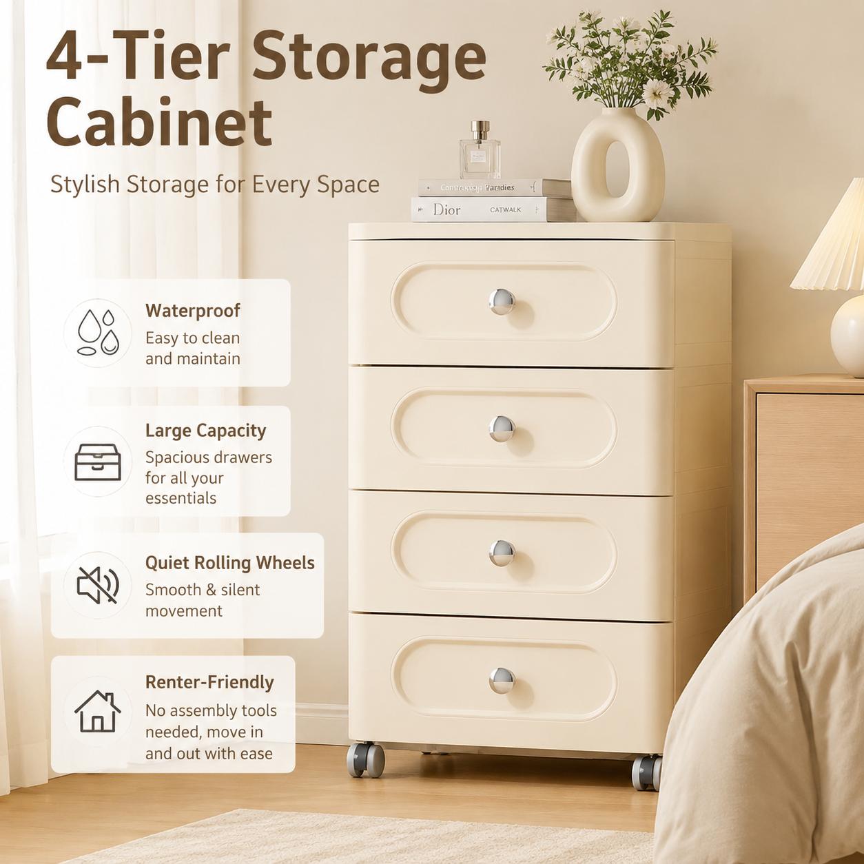 Mobiletto portaoggetti rettang - Baby Nursery Drawers recensione e prezzo