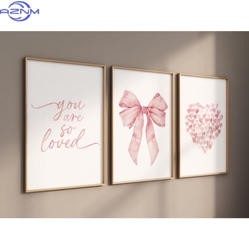 3 pezzi (poster su tela senza  - Baby Nursery Wall Art recensione e prezzo