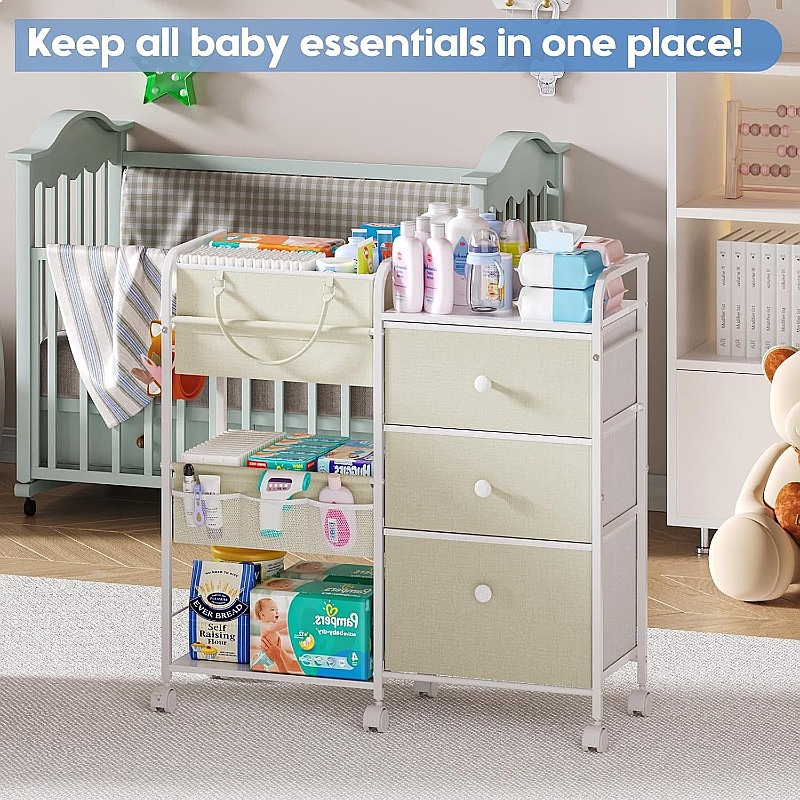 Carrello Porta Pannolini per N - Baby Nursery Drawers recensione e prezzo