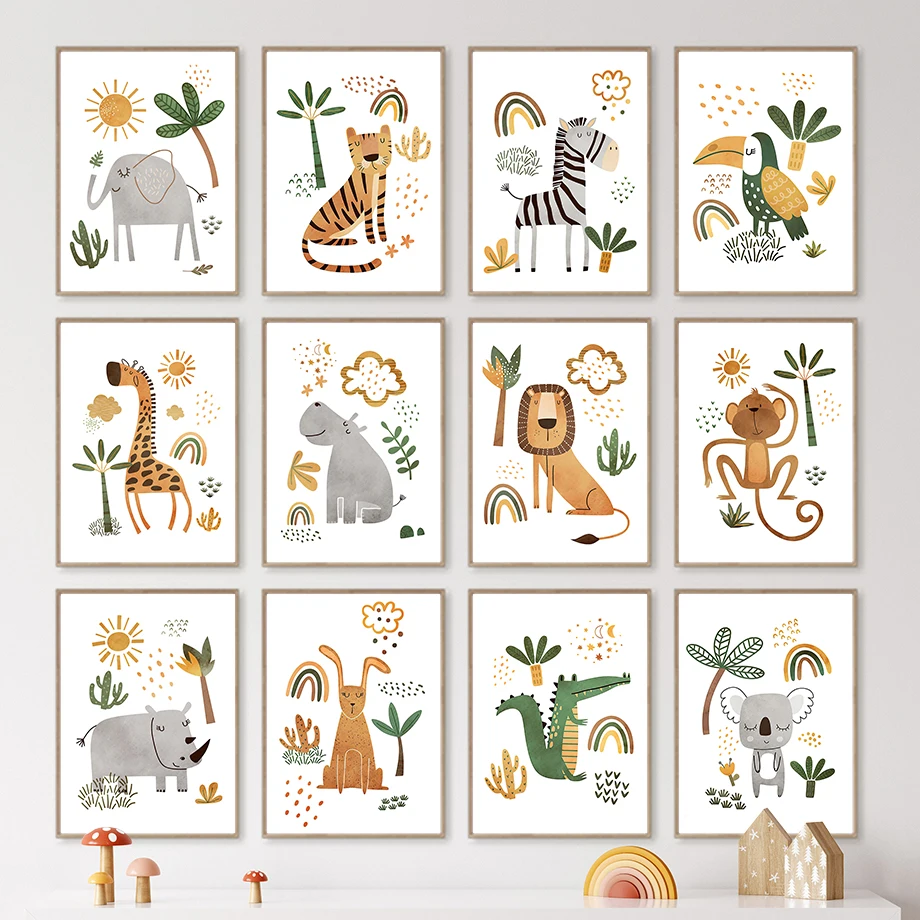 Giraffa Elefante Tigre Zebra T - Baby Zebra Nursery recensione e prezzo