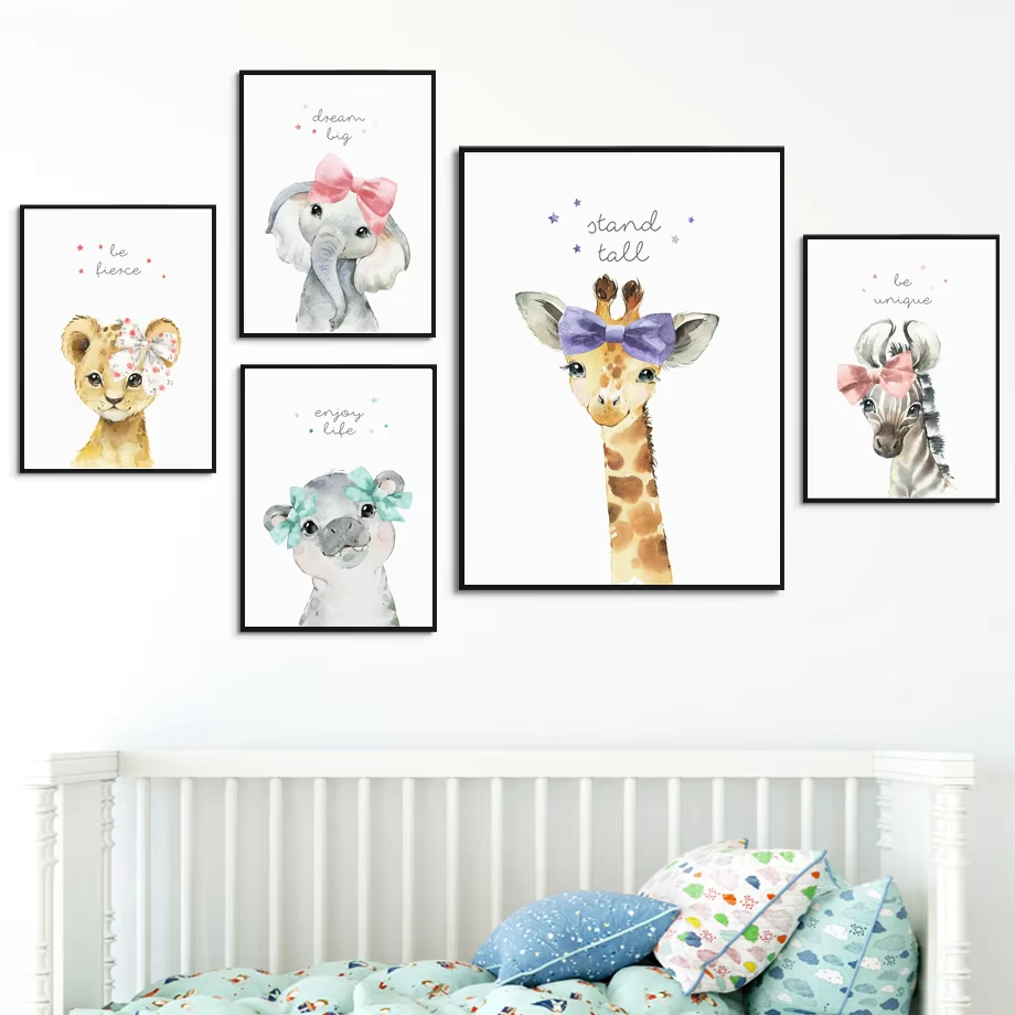 Leone Zebra Giraffa Elefante I - Baby Zebra Nursery recensione e prezzo