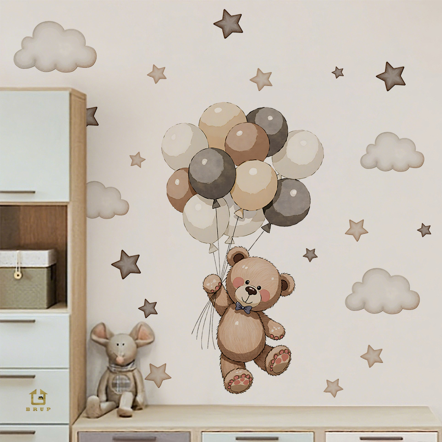 Adorabili adesivi murali con o - Baby Nursery Package recensione e prezzo