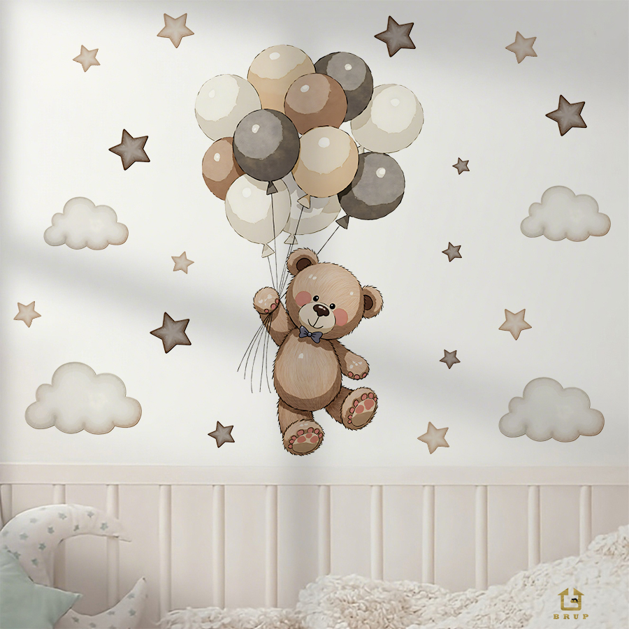 Adorabili adesivi murali con o - Baby Nursery Package recensione e prezzo
