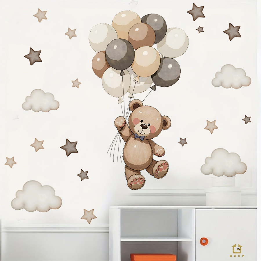 Adorabili adesivi murali con o - Baby Nursery Package recensione e prezzo