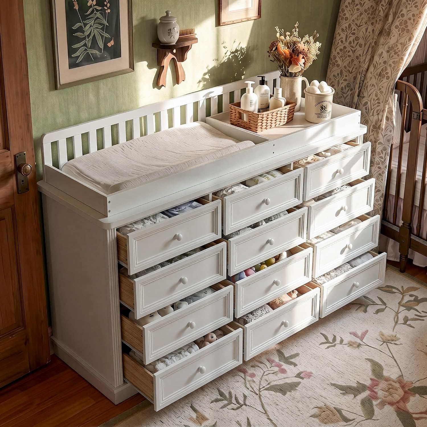Comò Fasciatoio per Neonati, S - Baby Nursery Drawers recensione e prezzo