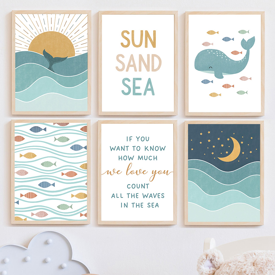 1 pezzo di quadro su tela senz - Baby Girl Nursery Quotes recensione e prezzo