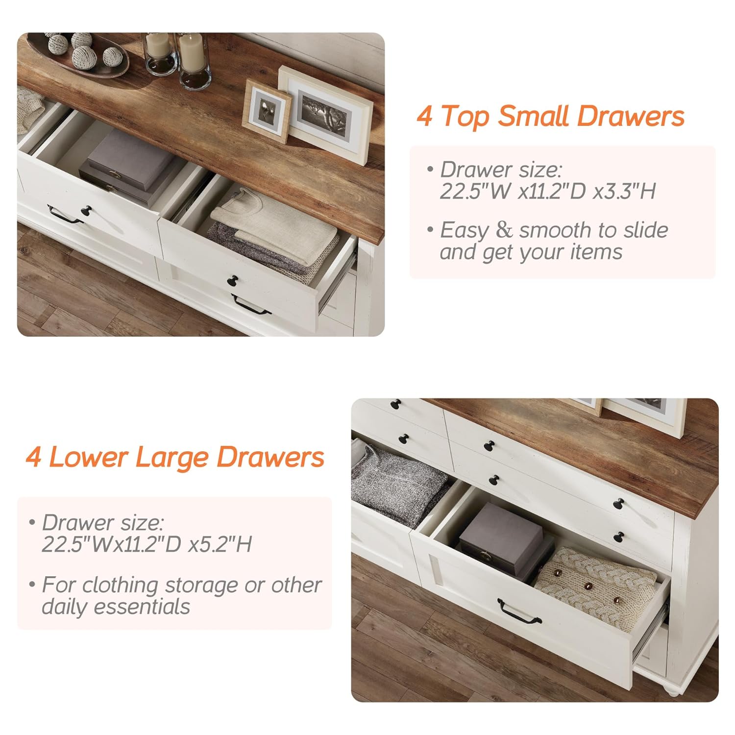 Comò Moderno per Bambini con 7 - Baby Nursery Drawers recensione e prezzo