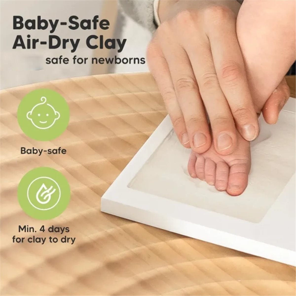Kit Ricordo Impronte Mani e Pi - Baby Nursery Kit recensione e prezzo