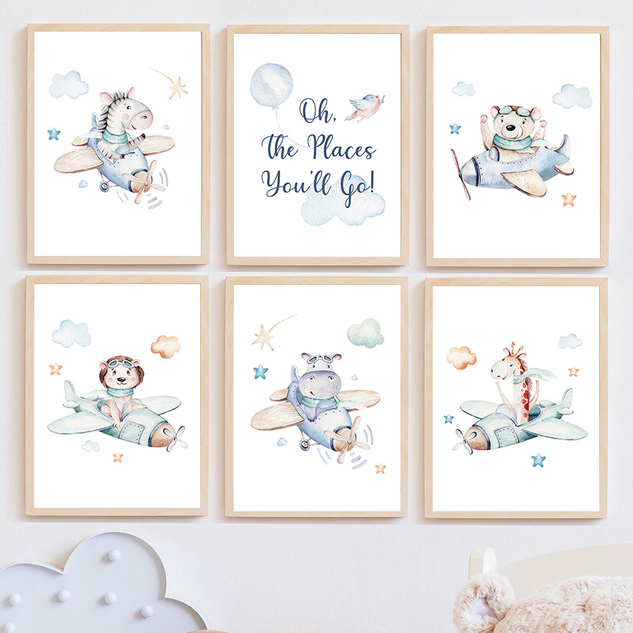 Stampe d'Arte da Parete per Ca - Baby Zebra Nursery recensione e prezzo